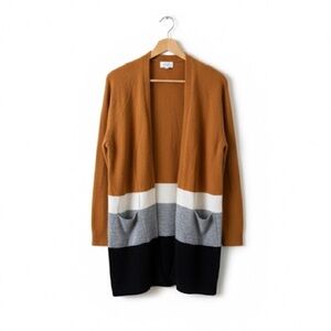 Becaal Color Block Duster Sweater